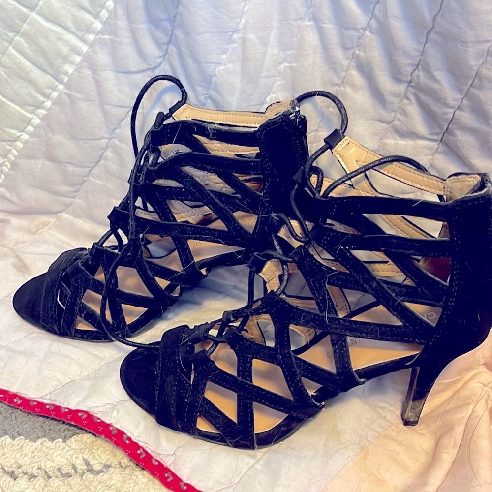 Strappy heels size 7
